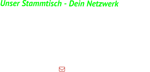 Unser Stammtisch - Dein Netzwerk Knüpfe neue Kontakte oder pflege bereits vorhandene auf unserem Stammtisch für kreativen Köpfe mit spannenden Ideen. Ob Du Schauspieler, Model, Fotograf,  Regisseur, Drehbuchautor, professionell, semiprofessionell,  m/w/d bist…… Du bist willkommen zum kollegialen Austausch und zum Ideenspinnen.  Ort: Stegreif Studio Bamberg.  Nächste Termine: Anmeldung erforderlich   